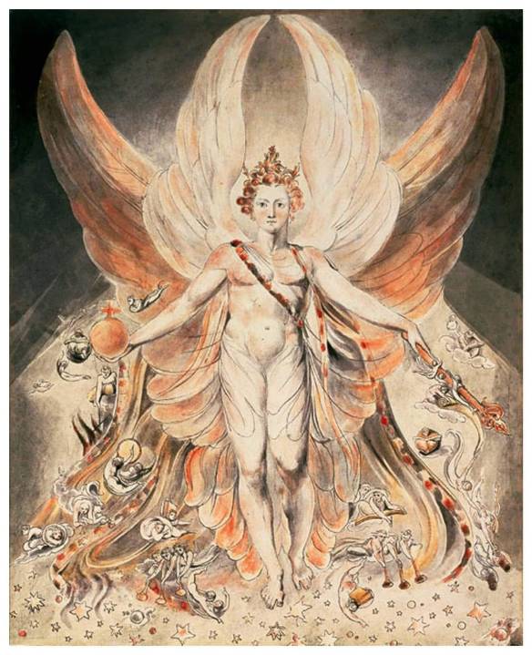 "Lucifer" by William Blake.