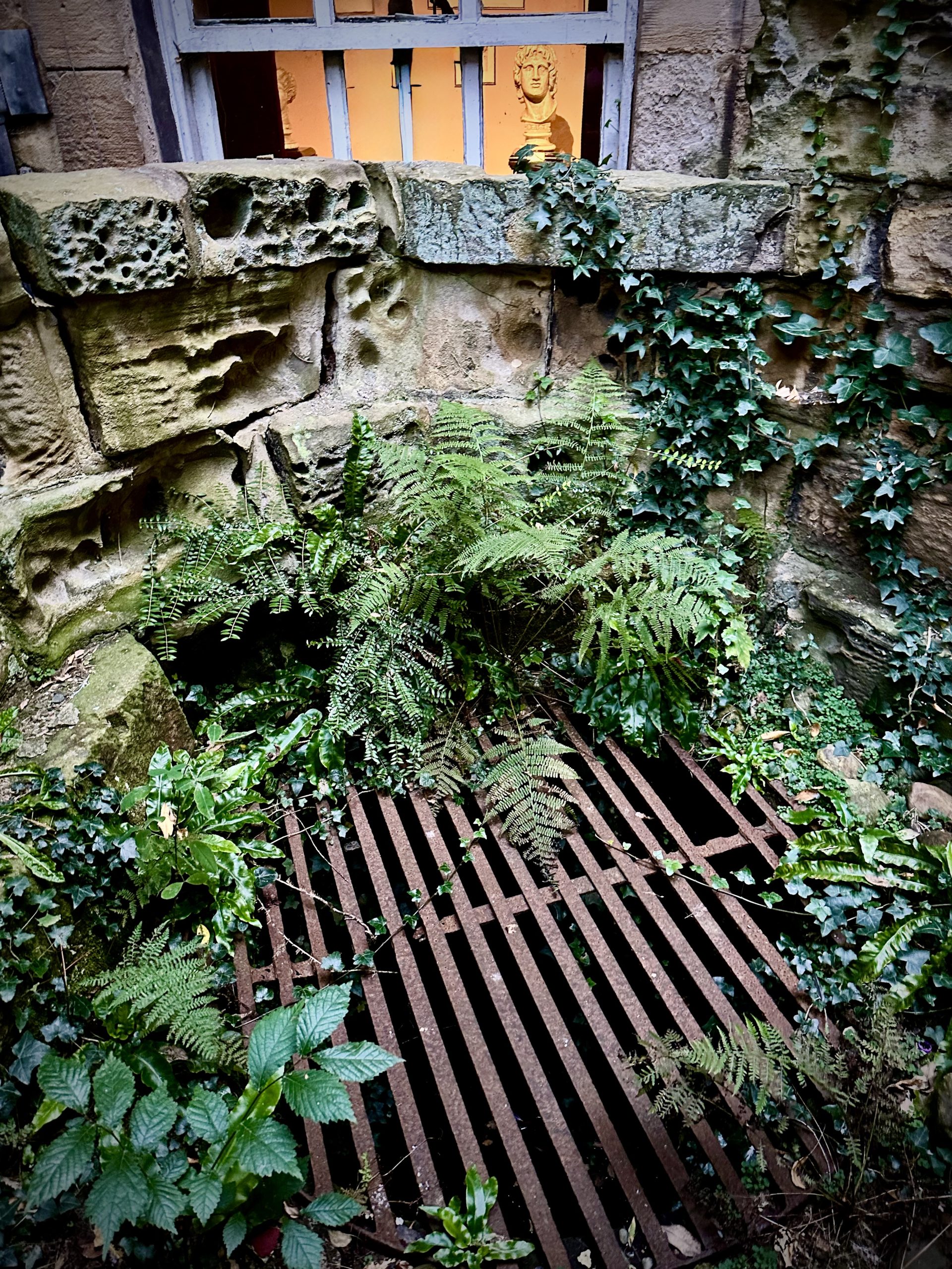The covered well at Lumley Castle, County Durham, where it said a ghostly woman haunts the grounds. Image by Karen Mullen Smith ©